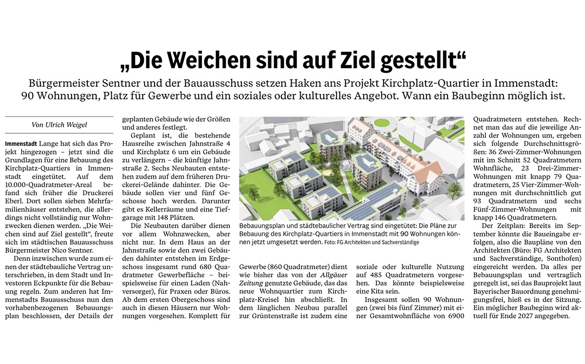 Kirchplatzquartier Immenstadt