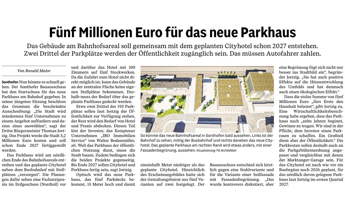 Parkhaus Sonthofen